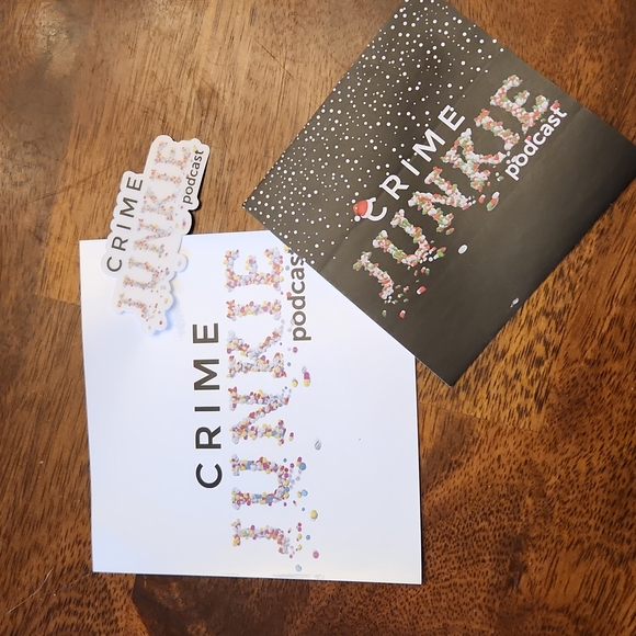 🌟 Crime Junkie Podcast Autographed Sticker Set - Picture 1 of 7